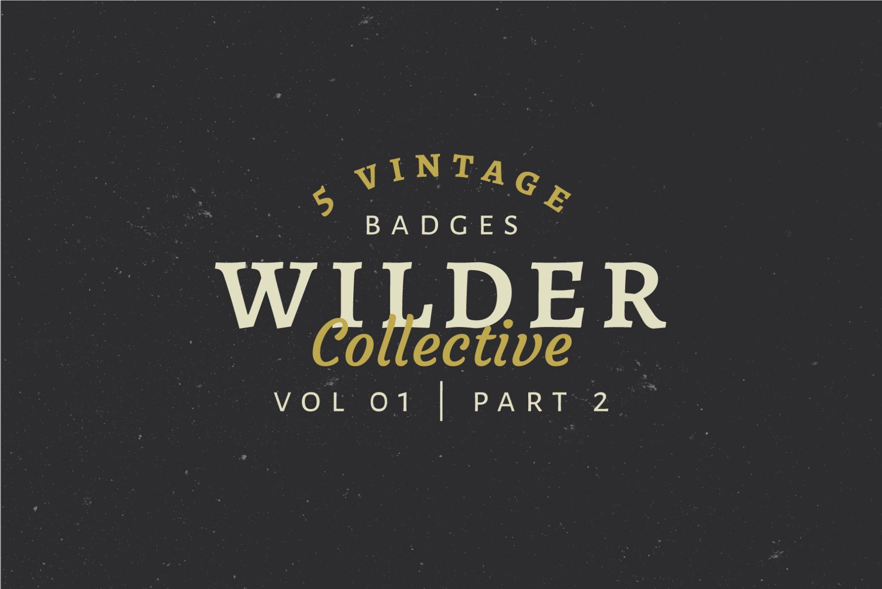 5 Vintage Badges Part 2